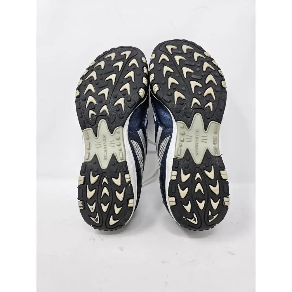 Skechers Womens Sport Muse Mystical Gray & Silver Athletic Shoe‎ Shoe 8